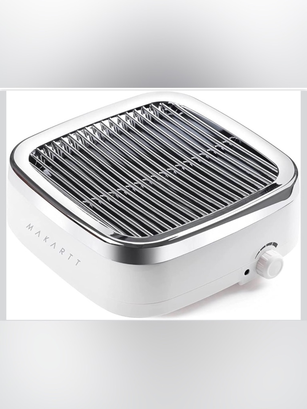 Plug-in desktop dust collector for nail art - dip, gel, acrylic, glitter, etc.